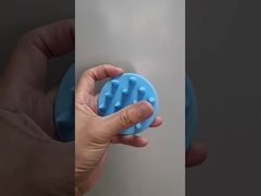 सिलिकॉन स्कैल्प मालिशर शैम्पू ब्रश सॉफ्ट सिलिकॉन ब्रश के साथ बाल ब्रश स्कैल्प ब्रश